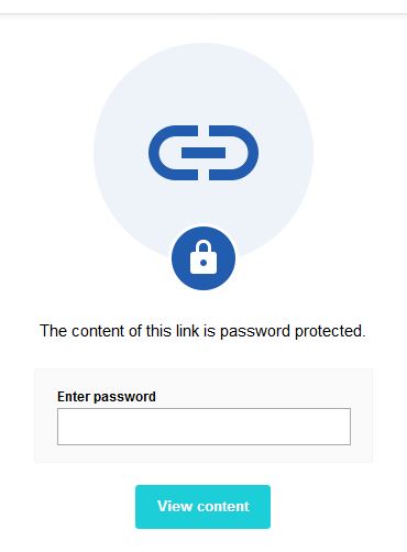 pCloud - Password